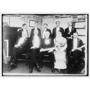 Photo (M): Dr. R.B. Owens, J.J. Carty, Frank Sprague, Wm. Stanley, Sam 