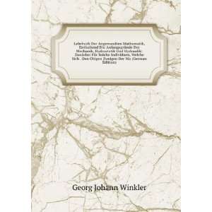   Obigen Zweigen Der Ma (German Edition) Georg Johann Winkler Books