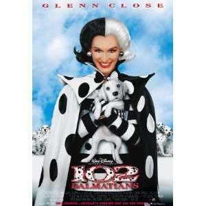  102 Dalmatians   Glenn Close   Original Movie Poster 