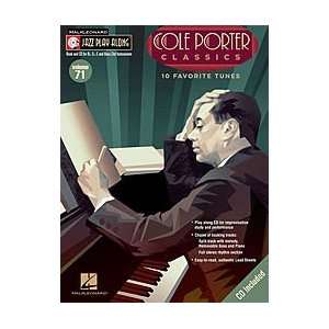 Hal Leonard Cole Porter Classics   Jazz Play Along Volume 71 Book with 