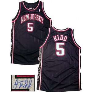 Jason Kidd New Jersey Nets Autographed Blue Away Jersey