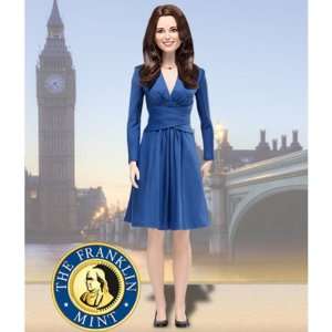 Kate Middleton Royal Engagement Vinyl Portrait Doll