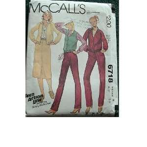   MCCALLS TEEN ACTION LINE   KRISTY MCNICHOL VINTAGE SEWING PATTERN 6718