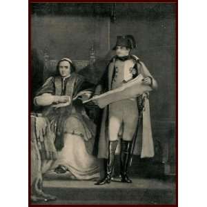 Napoleon Bonaparte Inducing Pope Pius VII. To sign the concordat by 