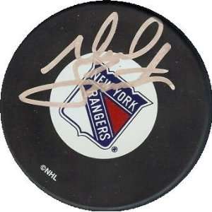 Neil Smith autographed Hockey Puck (New York Rangers)