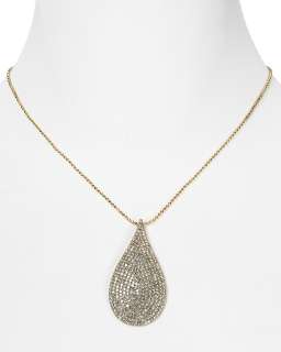 ABS By Allen Schwartz Crystal Teardrop Pendant Necklace, 16 