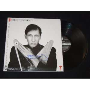 Pete Townshend   Chinese Eyes   Hand Signed Authentic Autographed 