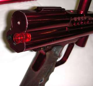  WDP Angel Dark LED Angel Rare version paintball gun Red with 2 barrels