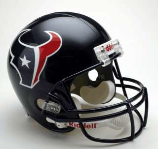 Houston Texans Riddell Full Size Football Helmet NFL  
