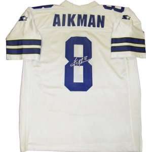 Troy Aikman Autographed Jersey   Replica