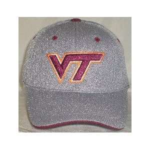  Virginia Tech Hokies Elite Grey One Fit Hat Sports 