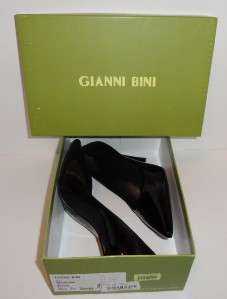 Gianni Bini REGAL Black Patent Heels Women SZ 8.5M NWB  