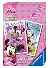 RAVENSBURGER  Disney Minnie Mouse Giant Card Games  GAMES