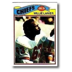  1977 Topps Willie Lanier #155 Kansas City Chiefs (Football 