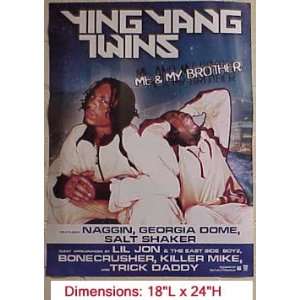  YING YANG TWINS Me & My Brother 18x24 Poster Everything 