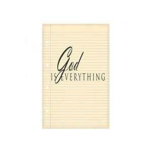  god is everything   Removeable Wall Decal   selected color Salmon 