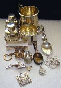   /RESELL LOT SOLID STERLING SILVER/238 grams~7.65 troy ounces~CUPS+
