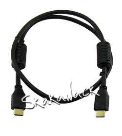 3ft High Speed HDMI Cable with Gold Plated Connectors  