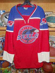 Florida Seals SPHL Vtg Hockey Jersey XL  