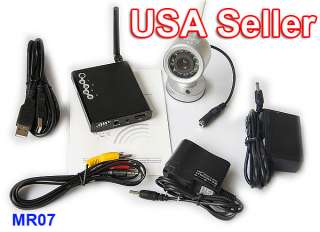   USB Receiver audio/video DVR IR CCTV camera for Home Security  