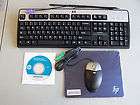 HP PRO Keyboard, Mouse and Mouse Pad set KF886AT NEW Original