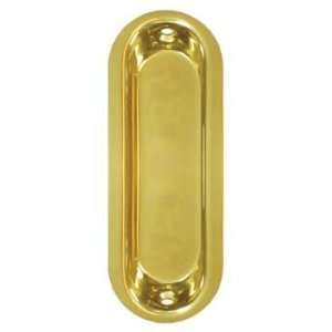    Deltana FP223 Solid Brass Oblong Flush Pull