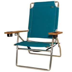  Executive Padded Beach Buddy Chair   Light Blue Patio 