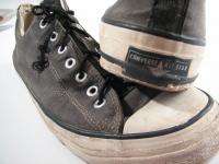 Vintage BLACK LABEL Converse All Star Low Top Canvas Shoes Mens  