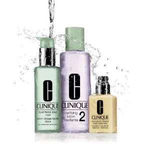 Clinique 3 Step system for dry/combination skin gift set  dramatically 