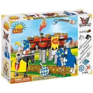   ! COBI Knights Tournament 200 Piece Building Block Set: Toys & Games