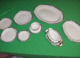 10 Pc Vintage Knowles Taylor Knowles K T & K China  