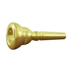   Cornet Mouthpiece Group I in Gold (14A4a Gold) Musical Instruments