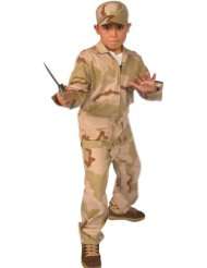  Army Girl Costume For Children   Clothing & Accessories