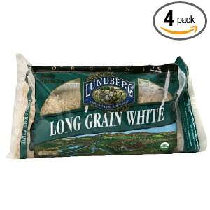 Lundberg Long Grain White Rice Organic, Gluten Free, 2 pounds (Pack 