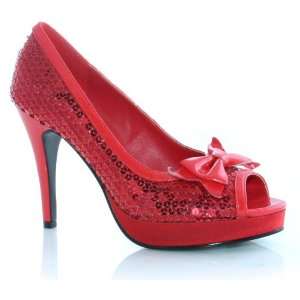  Lets Party By Ellie Shoes Dorothy (Red) Adult Shoes / Red 