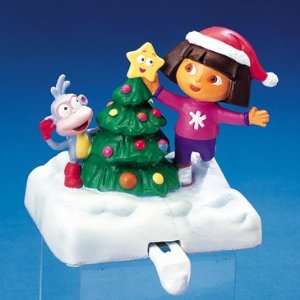   Dora The Explorer & Boots Christmas Stocking Hanger: Home & Kitchen