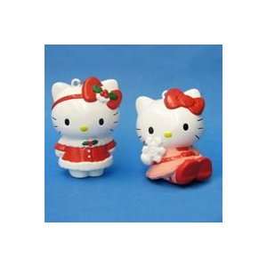  Club Pack of 24 Hello Kitty Blow Mold Christmas Ornaments 