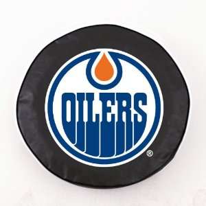    Edmonton Oilers NHL Black Spare Tire Cover