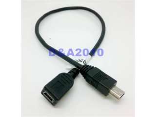 Mini USB B 5pin Male to Female extension adapter cable  