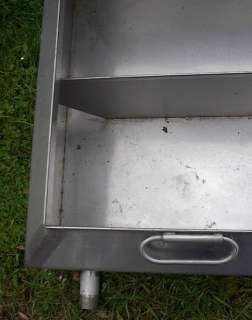 Maple Syrup Sap Evaporator Stainless Steel Pan 8 x 22 GREAT  