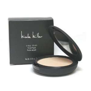 Nicole Miller Final Touch Pressed Powder Compact   Natural Beige 4297