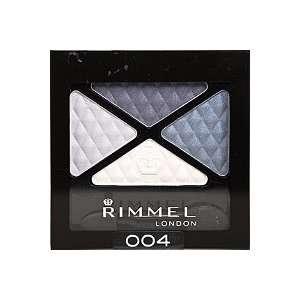 Rimmel London Glam Eye Shadow Quad Smokey Blue (Quantity of 5)