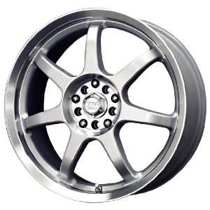  MB Wheels Seven X Silver Machined Wheel (15x6.5/4x100mm 