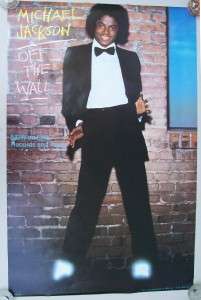 1979 Promotional MICHAEL JACKSON Poster MINT Off the Wall Epic/CBS 