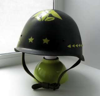   NAVY Helmet RFS steel / RED USSR SOVIET military ARMY Hat Cap UNIFORM