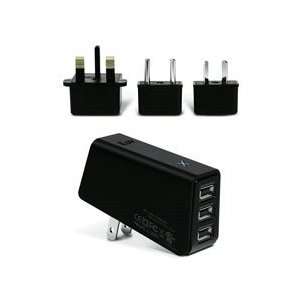  Iluv 3 Port USB AC Power Adapter Input AC 100 240V 50/60Hz 