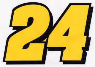 JEFF GORDON #24 Decal racing nascar 006  
