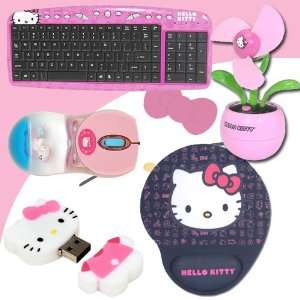  Hello Kitty USB Keyboard with Hot Keys #90309K (Pink 