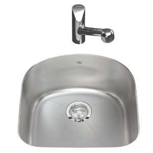   Standard 18SB.212000.073 Single Bowl Undermount Sink, Stainless Steel