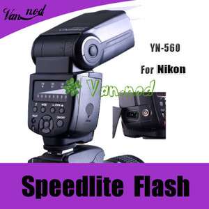 YongNuo Speedlight YN 560 Shoe Mount flash f Nikon D90 D80 D70s D60 
